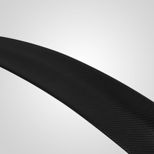 For 07-13 E82 1 Series 2dr Coupe P Style Carbon Fiber Rear Trunk Wing Spoiler