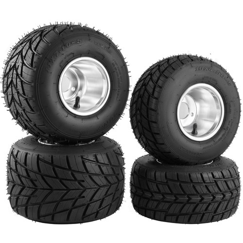 Go Kart Wheels Go Kart Rain Tires Durable 2 Front And 2 Rear 10x4.50-5 11x6.0-5 Go Kart Wheels Go Kart Rain Tires Durable 2 Front And 2 Rear 10x4.50-5 11x6.0-5