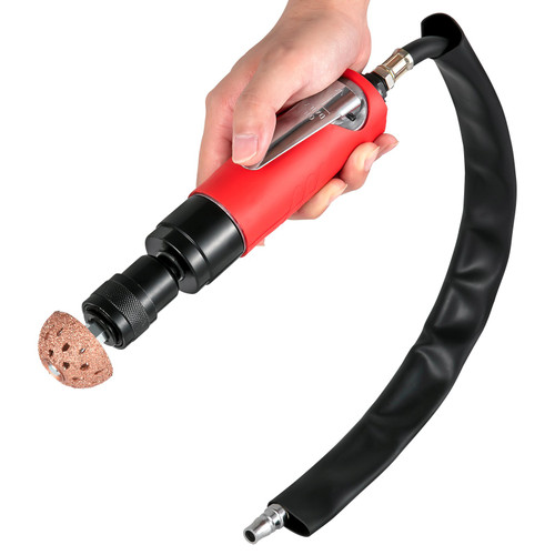 Air Tire Buffer, 2500rpm Low Speed Tire Buffer, 35 mm Pneumatic Buffing Tool, Variable Speed Tire Grinder With Whip Hose, Tire Repair Buffing Wheel For Inner Liner Cleaning, Reaming And Drilling Air Tire Buffer, 2500rpm Low Speed Tire Buffer, 35 mm Pneumatic Buffing Tool, Variable Speed Tire Grinder With Whip Hose, Tire Repair Buffing Wheel For Inner Liner Cleaning, Reaming And Drilling