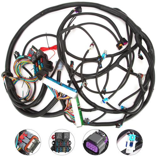 03-07 Vortec PSI Standalone Wiring Harness W/4L60E Drive By Wire DBW 4.8 5.3 6.0