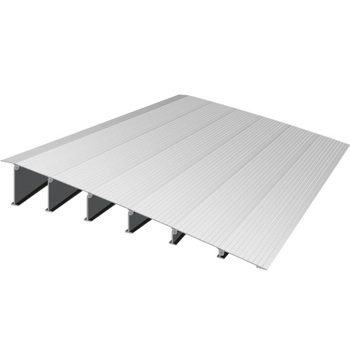 Transition Entry Ramp Modular Threshold Ramp Aluminum 6" Rise Rated 800lbs