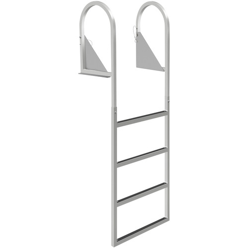 Aluminum Dock Ladder, Boat Dock Ladder 4 Steps Pontoon Ladder, Dock Stairs Aluminum Dock Ladder, Boat Dock Ladder 4 Steps Pontoon Ladder, Dock Stairs