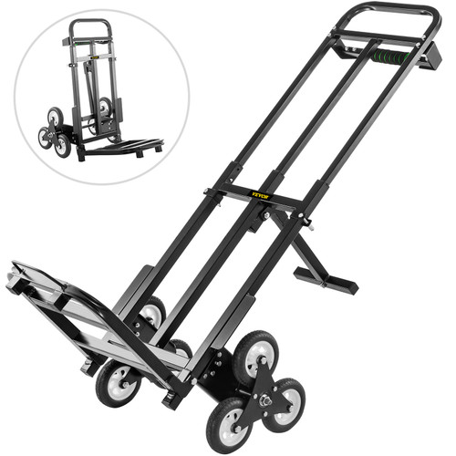 Stair Climbing Cart Portable Folding Trolley 460lbs Stair Climber Hand Truck