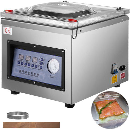 DZ-260C Digital Vacuum Sealer Food Vacuum Sealing Packing Machine 110V DZ-260C Digital Vacuum Sealer Food Vacuum Sealing Packing Machine 110V