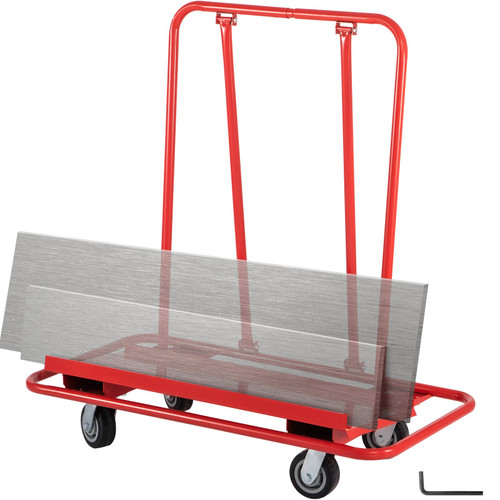 Drywall Cart 2200 lbs Dolly Handling Sheetrock Sheet Panel Service Cart