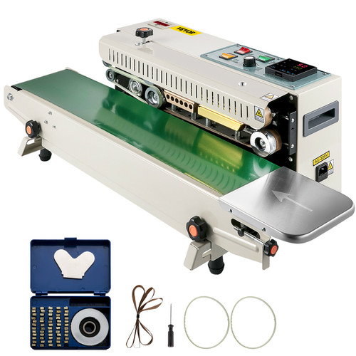 FR-900V Bag Sealing Machine - Vertical Continuous Band Sealer For