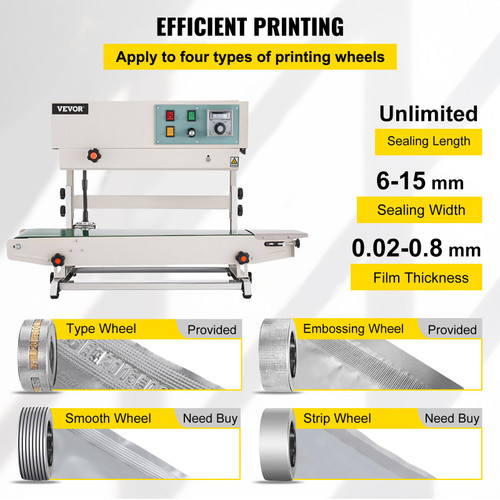 Continuous Band Sealing Machine Band Sealer Machine Vertical Automatic Continuous Band Sealing Machine Band Sealer Machine Vertical Automatic