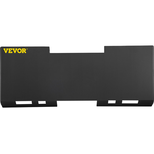 Universal Skid Steer Mount Plate 3/16" Thick Skid Steer Plate Attachment 3000LBS Weight Capacity Easy to Weld or Bolt to Different Accessories(Regular)