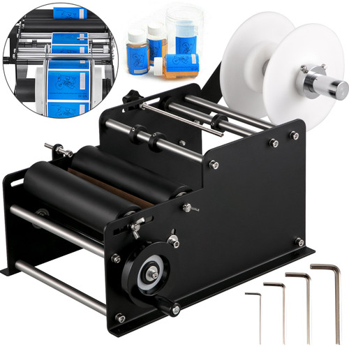 MT-30 Round Bottle Labeling Machine, Manual Label Applicator, 20-40 pcs/min, Bottle Label Applicator Machine 26-165 mm Label Width, Beer Bottle Labeler for Round Bottles MT-30 Round Bottle Labeling Machine, Manual Label Applicator, 20-40 pcs/min, Bottle Label Applicator Machine 26-165 mm Label Width, Beer Bottle Labeler for Round Bottles