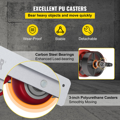 Furniture Moving Dolly Heavy Duty Dolly 30" X 18.5" Dolly Mover 1874Lbs Furniture Moving Dolly Heavy Duty Dolly 30" X 18.5" Dolly Mover 1874Lbs