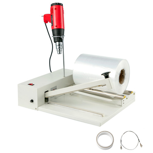 12" Shrink Wrap 450w Sealing Machine I-bar Sealer 1800w Heat 558 Feet Film