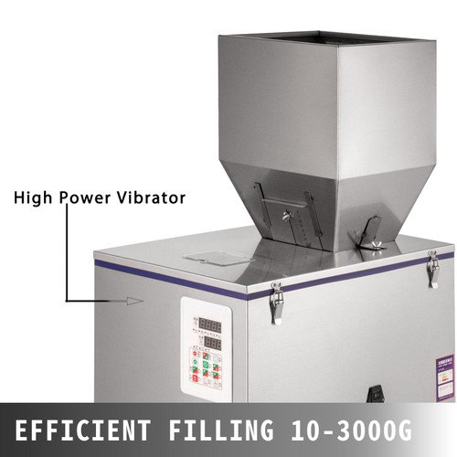 10~3000g Automatic Powder Racking&filling Machine Weigh Filler For Seed/grain