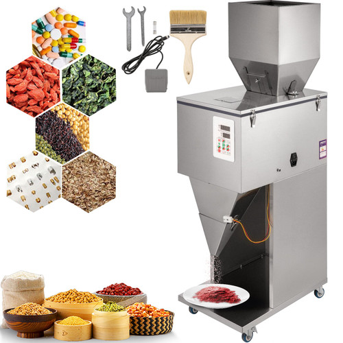10~3000g Automatic Powder Racking&filling Machine Weigh Filler For Seed/grain