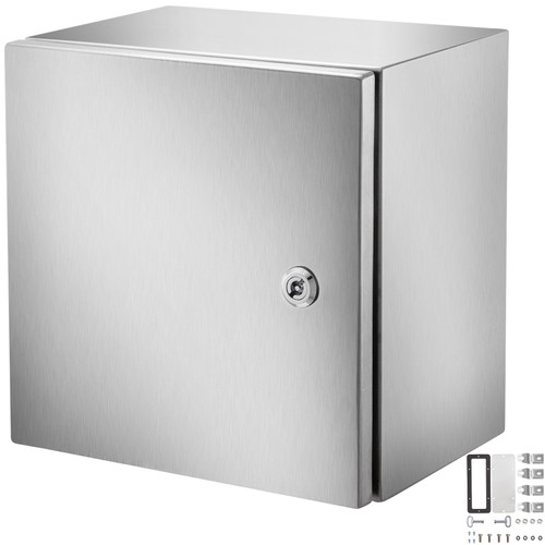 Steel Electrical Box Electrical Enclosure Box 12x12x8" Stainless Steel Box