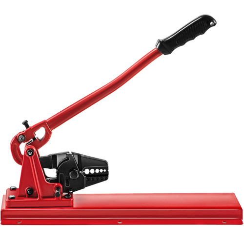 Bench Type Hand Swager, 24" Bench Type Swaging Tool, Bench Type Crimper for 1/16" 3/32" 1/8" 5/32" 3/16", CRV (HRC 35-45 Degree) Bench Type Crimping Tool, Bench Swager Tool for Cable Wire Rope