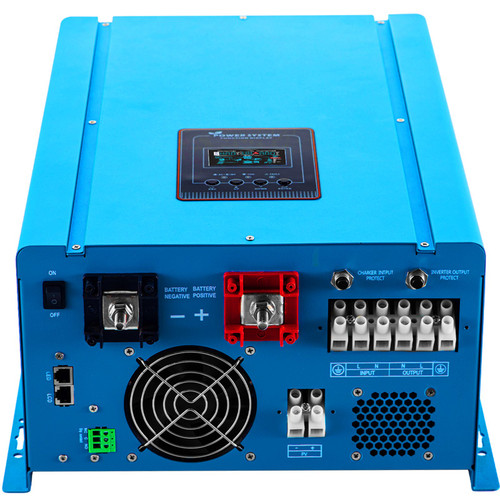 Pure Sine Wave Power Inverter Low Frequency Inverter 3000W 80A MPPT Solar 12V DC to 220V AC Low Frequency Power Inverter