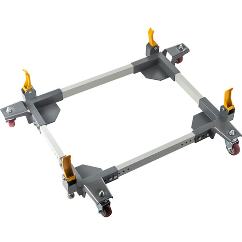 Adjustable Universal Mobile Base 1500LBS Load-Bearing Capacity Heavy-Duty Mobile Base Rolling Mobile Base for Mobilizing Woodworking Equipemnt, Fridge, Washing Machine