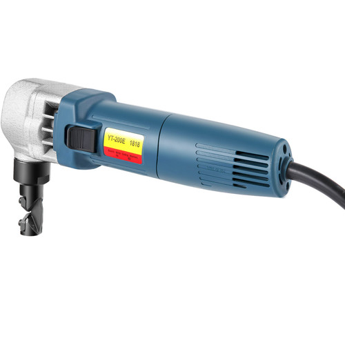 Sheet Metal Nibbler 380W, Electric Metal Nibbler 1800RPM High Speed Rotor 0.07in/1.8mm, Metal Nibbler Cutter w Replaced Blades Storage Case for Cutting Stainless Steel, Aluminium, Plastic