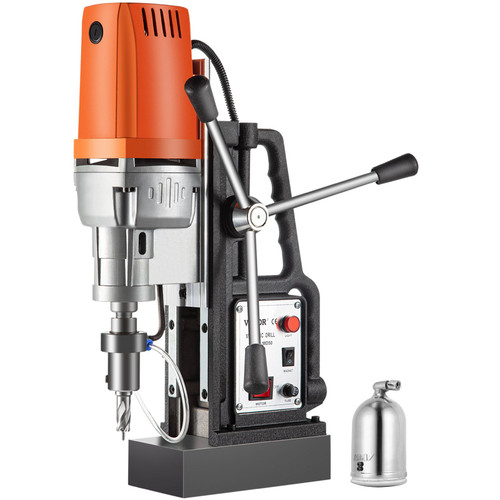 1550W MD50 Magnetic Drill 500 RPM Spindle Speed Electric Magnetic Drilling System with 2 Inch Boring Diameter and 2900 LBS Magnet Force 1550W MD50 Magnetic Drill 500 RPM Spindle Speed Electric Magnetic Drilling System with 2 Inch Boring Diameter and 2900 LBS Magnet Force