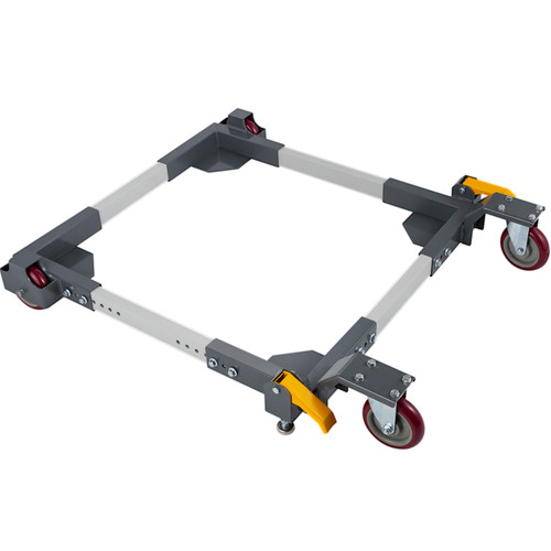Adjustable Universal Mobile Base 1500 LBS Load-Bearing Capacity Heavy-Duty Mobile Base Rolling Mobile Base with Locking Levers, Used for Mobilizing Woodworking Equipment, Fridge, Washing Machine