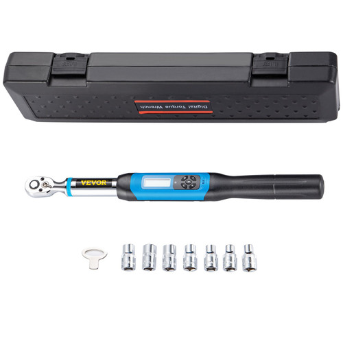 Digital Torque Wrench 3/8" Drive 1.1-22.12 Ft-lb Adjustable Torque Wrench