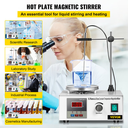 Magnetic Stirrer with Heating Plate 85-2 Hotplate mixer 110V Digital Display Magnetic Stirrer with Heating Plate 85-2 Hotplate mixer 110V Digital Display