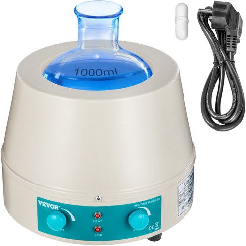 Heating Mantle 1000ml Magnetic Stirrer Heating Mantle 350W Heating Mantle Magnetic Stirrer 0-1600 RPM Lab Heating Mantle for Liquid Heating 1000ml Heating Mantle 1000ml Magnetic Stirrer Heating Mantle 350W Heating Mantle Magnetic Stirrer 0-1600 RPM Lab Heating Mantle for Liquid Heating 1000ml
