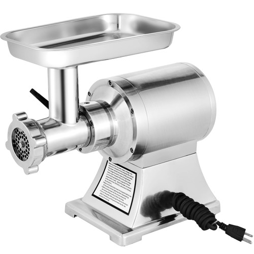 Electric Meat Grinder,331 Lbs/Hour 1100W Meat Grinder Machine 225r/min electric meat mincer with 2 Grinding Plates, Sausage Kit Set Meat Grinder Heavy Duty, Home Kitchen & Commercial Use Silver