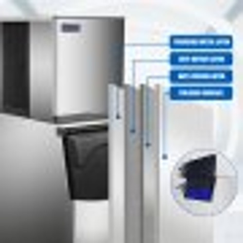 Flake Ice Machine 496 LBS/24 H Commercial Ice Machine Maker,Snowflake Ice Maker with 353 LBS Ice Storage Capacity, Commercial Snow Flake Ice Maker, with Water Filters Flake Ice Machine 496 LBS/24 H Commercial Ice Machine Maker,Snowflake Ice Maker with 353 LBS Ice Storage Capacity, Commercial Snow Flake Ice Maker, with Water Filters