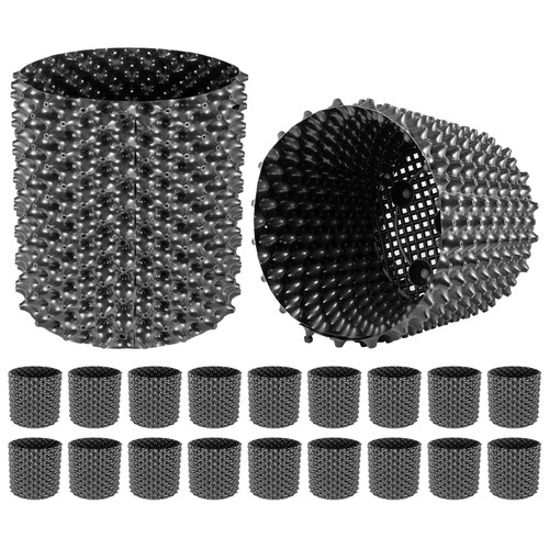 20PCS Air Root Pruning Pots, 14Gallon Garden Propagation Pot, Black Equivalent Pot, Recycled Air-Pruning Container, Air Root Pots Plant Root Trainer,