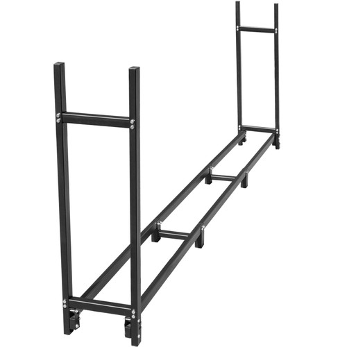 Firewood Log Rack, 10ft Firewood Rack Outdoor, Black Firewood Rack Stand, Steel Outdoor Wood Rack, Firewood Log Holder with Load Capacity 1800lbs, Firewood Rack with Cover & Fireplace Tool Set Firewood Log Rack, 10ft Firewood Rack Outdoor, Black Firewood Rack Stand, Steel Outdoor Wood Rack, Firewood Log Holder with Load Capacity 1800lbs, Firewood Rack with Cover & Fireplace Tool Set