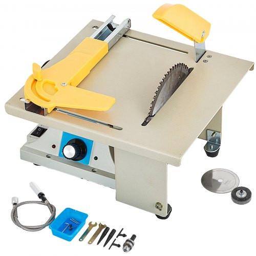 Benchtop Table Saw Cutting Polishing Carving Machine Accurate Woodworking Gem