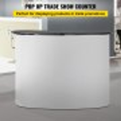 Portable Tradeshow Podium Table Display Exhibition Counter Stand Booth Fair with Wall Bags 51" X 15.7" X 38.5"