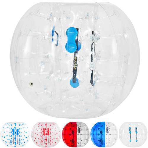 Inflatable Bumper Ball 4 FT / 1.2M Diameter, Bubble Soccer Ball, Blow It Up in 5 Min, Inflatable Zorb Ball for Adults or Children (4 FT, Transparent) Inflatable Bumper Ball 4 FT / 1.2M Diameter, Bubble Soccer Ball, Blow It Up in 5 Min, Inflatable Zorb Ball for Adults or Children (4 FT, Transparent)