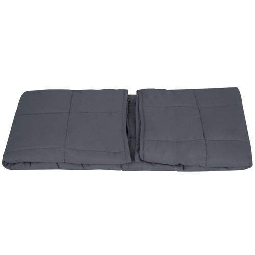 60??x80" 15lbs Weighted Blanket Heavy Sensory Therapy Deep Sleep Anxiety Relief