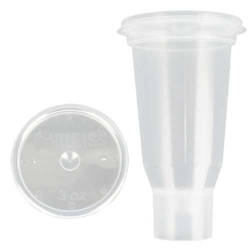 DeVilbiss DPC-503-K24 3oz Disposable Cups & Lids 24 Pack 803510