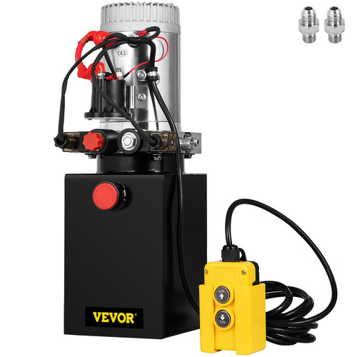 Hydraulic Pump 6 Quart Hydraulic Power Unit 12V DC Hydraulic Pump Dump Trailer Double Acting Hydraulic Pump (Steel, 6 Quart/Double Acting) Hydraulic Pump 6 Quart Hydraulic Power Unit 12V DC Hydraulic Pump Dump Trailer Double Acting Hydraulic Pump (Steel, 6 Quart/Double Acting)