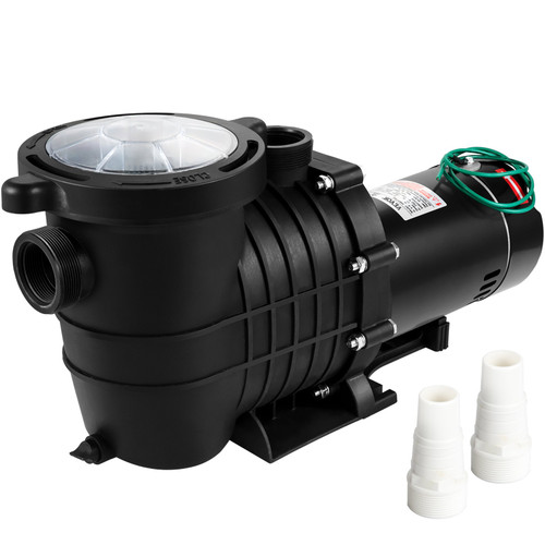 Swimming Pool Pump 1HP, Dual Voltage 110V 220V, 5544GPH, Powerful Self-priming Pump for In/Above Ground Pool Water Circulation, w/ Strainer Basket, 2pcs 1-1/2'' NPT Connectors, UL Certified Swimming Pool Pump 1HP, Dual Voltage 110V 220V, 5544GPH, Powerful Self-priming Pump for In/Above Ground Pool Water Circulation, w/ Strainer Basket, 2pcs 1-1/2'' NPT Connectors, UL Certified