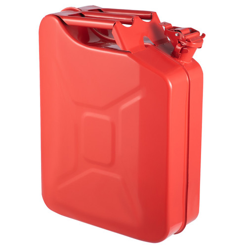 Jerry Fuel Can, 5.3 Gallon / 20 L Portable Jerry Gas Can with Flexible Spout System, Rustproof ? Heat-resistant Steel Fuel Tank for Cars Trucks Equipment, Red Jerry Fuel Can, 5.3 Gallon / 20 L Portable Jerry Gas Can with Flexible Spout System, Rustproof ? Heat-resistant Steel Fuel Tank for Cars Trucks Equipment, Red