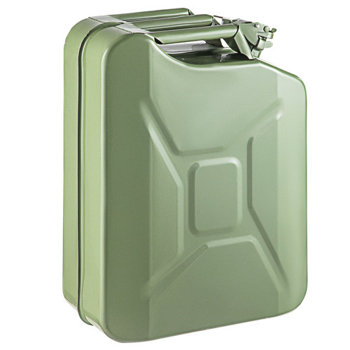 Jerry Fuel Can, 5.3 Gallon / 20 L Portable Jerry Gas Can with Flexible Spout System, Rustproof ? Heat-resistant Steel Fuel Tank for Cars Trucks Equipment, Green Jerry Fuel Can, 5.3 Gallon / 20 L Portable Jerry Gas Can with Flexible Spout System, Rustproof ? Heat-resistant Steel Fuel Tank for Cars Trucks Equipment, Green