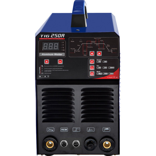 TIG Welder AC/DC, 3 in 1 TIG/MMA/ARC Welding Machine with 110/220V Dual Voltage, 250A Aluminum MMA Welder w/Inverter IGBT and Digital Panel, Multiprocess ARC Welder