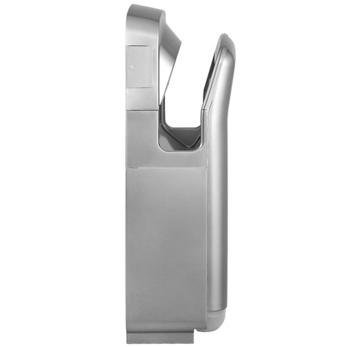 Jet Hand Dryer, Premium Electric Commercial Blade Hand Dryer, ABS Air Dryer Hand with HEPA Filtration Wall Mount Hand Dryer, 1600W 110V Vertical Hand Dryer, High-Speed Automatic Infrared Silver