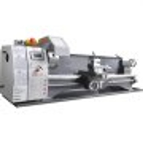 Metal Lathe Machine, 8.3'' x 29.5'', Precision Benchtop Power Metal Lathe, 0-2500 RPM Continuously Variable Speed, 750W Brushless Motor Metal Gears, with Tool Box for Processing Precision Parts
