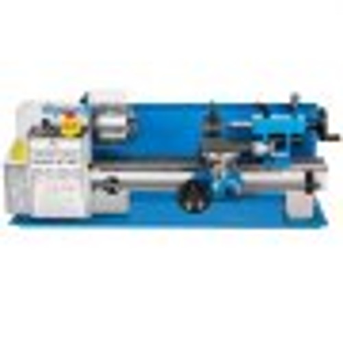 Metal Lathe 7x14inch Precision Bench Top Mini Metal Lathe 550W Precision Metal Lathe Variable Speed 50-2500 RPM Nylon Gear with A Movable Lamp