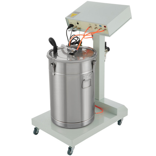 40W 50L Electrostatic Powder Coating Machine with Spraying Gun Paint 550g WX-101 Powder Coating System (40W 50L)