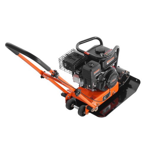 SuperHandy Plate Compactor Rammer 7 HP Gas Engine 4200-Pounds of Compaction  Force Rammer Jumping Jack Tamper 20 × 15 Inch Plate for Paving Landscapes