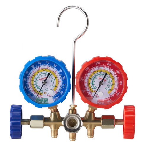 A/C Manifold gauge set for R134, R1234YF and R12 – Online Shop