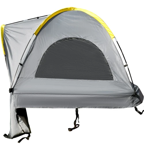Truck Tent Standard 6.5 Truck Bed Tent, Pickup Tent, Waterproof Truck Camper, 2-Person Sleeping Capacity, 2 Mesh Windows, Easy To Setup Truck Tents For Camping, Hiking, Fishing, Grey Color