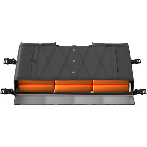 T-Top Storage Bag, for 6 Type II Life Jackets, w/ a Boat Trash Bag, 600D Oxford Fabric Life Vests Storage Bag for Most T-Top Boats, Bimini Tops and Pontoon Tops (Life Jackets not Included) T-Top Storage Bag, for 6 Type II Life Jackets, w/ a Boat Trash Bag, 600D Oxford Fabric Life Vests Storage Bag for Most T-Top Boats, Bimini Tops and Pontoon Tops (Life Jackets not Included)