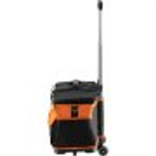 Rolling Tool Bag, 18in Tool Bag with Wheels, 17 Pockets Roller Tool Bag, 110lb Load Capacity Rolling Tool Bag w/Wheels, Roller Tool Box w/Two 2.56in Wheels, Rolling Tote w/Telescoping Handle Rolling Tool Bag, 18in Tool Bag with Wheels, 17 Pockets Roller Tool Bag, 110lb Load Capacity Rolling Tool Bag w/Wheels, Roller Tool Box w/Two 2.56in Wheels, Rolling Tote w/Telescoping Handle